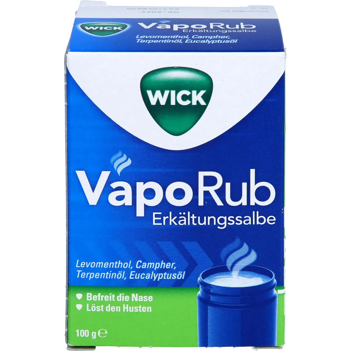 WICK VapoRub Erkältungssalbe, 100 g Salbe