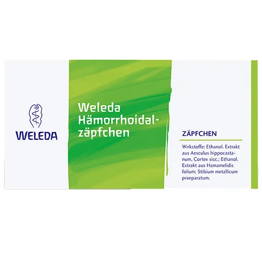 WELEDA Hämorrhoidal Zäpfchen 10 St