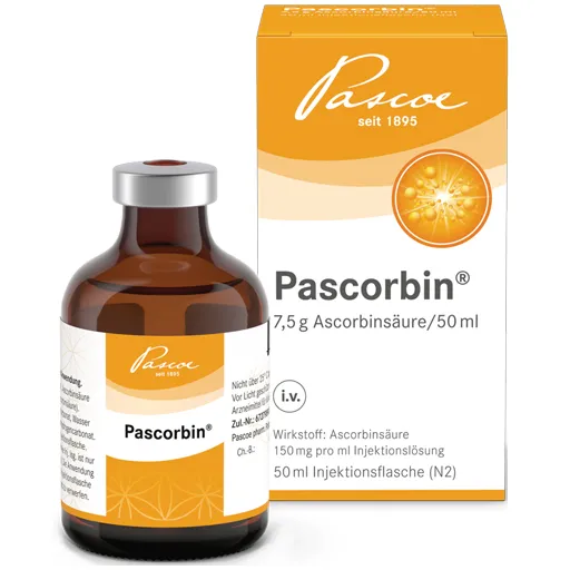 PASCORBIN Injektionslösung Injektionsflasche 50 ml