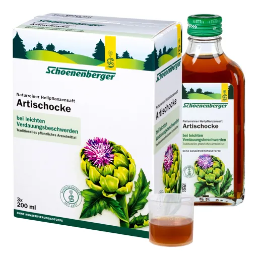 ARTISCHOCKENSAFT Schoenenberger 3X200 ml