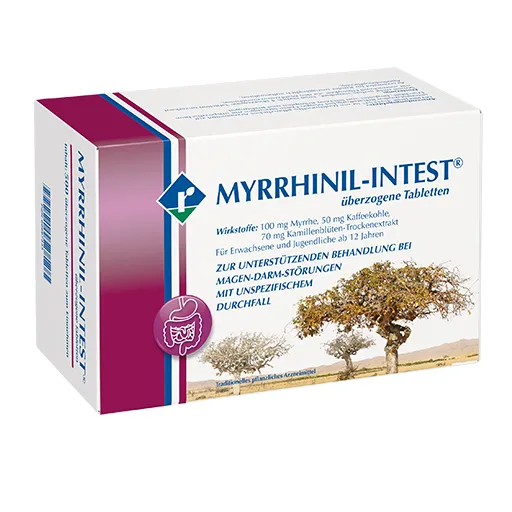 MYRRHINIL INTEST überzogene Tabletten 500 St