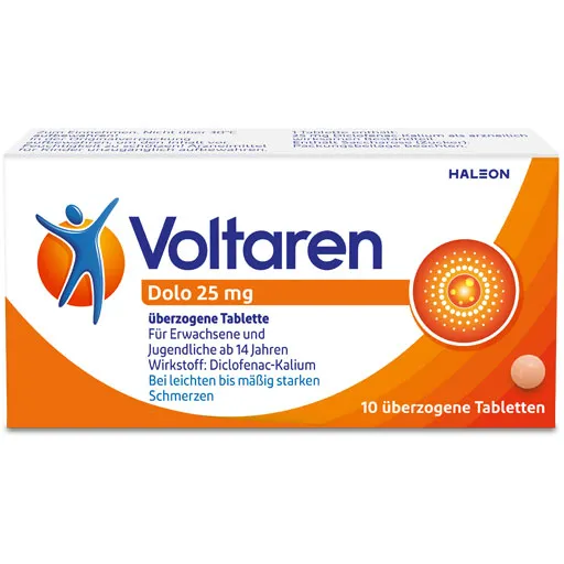 VOLTAREN Dolo 25 mg überzogene Tabletten 10 St