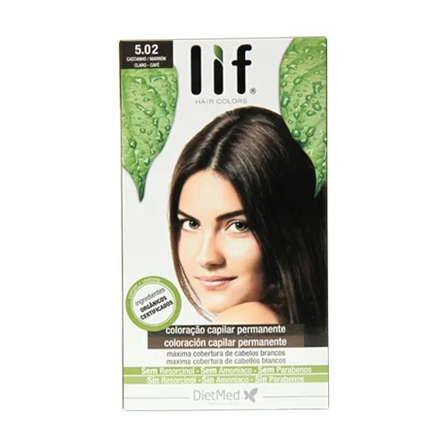 Dietmed Lif Haarfarben 5.02 (Hellbraun Braun)