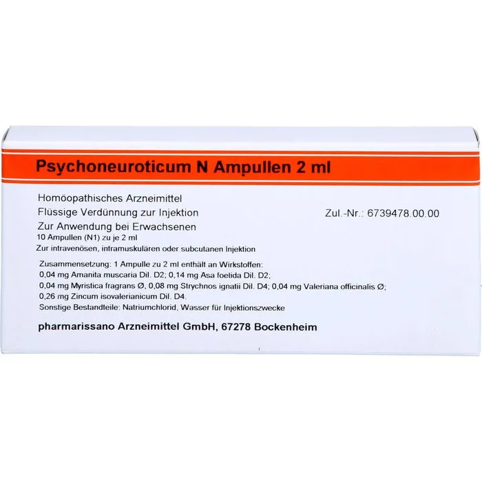 PSYCHONEUROTICUM N Ampullen 10X2 ml