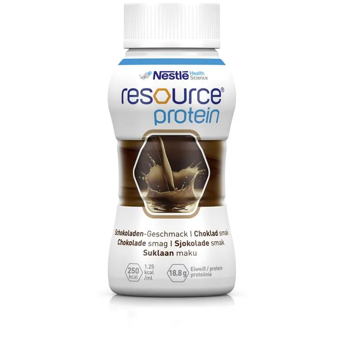 RESOURCE Protein Schokolade neue Rezeptur flüss. 4X200 ml