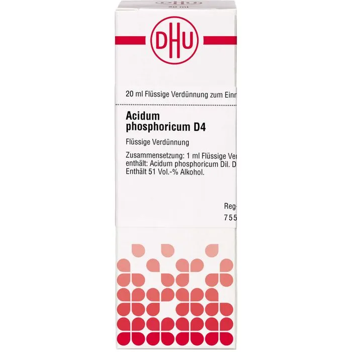 ACIDUM PHOSPHORICUM D 4 Dilution 20 ml