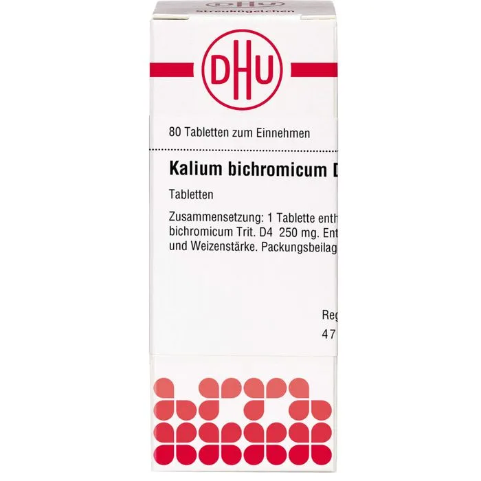 KALIUM BICHROMICUM D 4 Tabletten 80 St