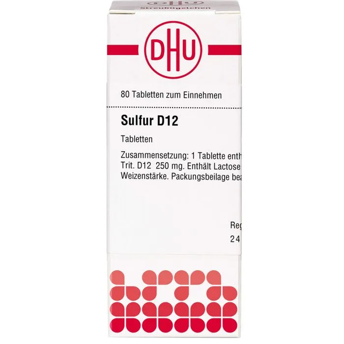SULFUR D 12 Tabletten 80 St