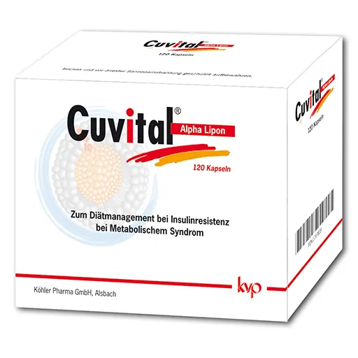 CUVITAL Alpha Lipon Kapseln 120 St