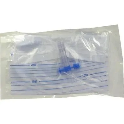 URINBEUTEL steril 2 l m.90 cm Schlauch 1 St