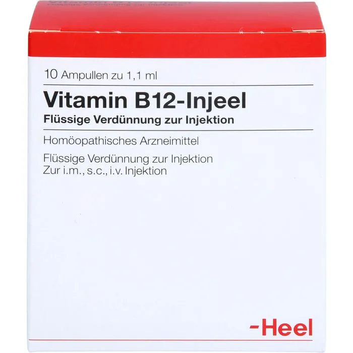 VITAMIN B12 INJEEL Ampullen 10 Stück