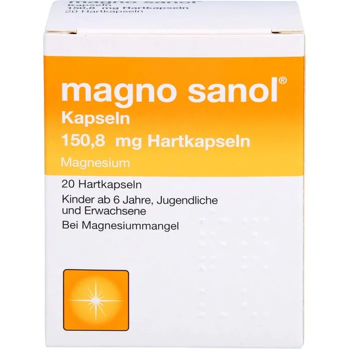 MAGNO SANOL Kapseln 20 Stück