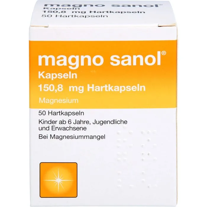 MAGNO SANOL Kapseln 50 Stück