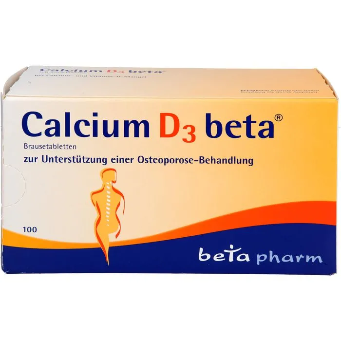 CALCIUM D3 beta Brausetabletten 100 St