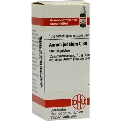 AURUM JODATUM C 30 Globuli 10 g