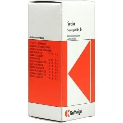 SYNERGON KOMPLEX 6 Sepia Tropfen 50 ml