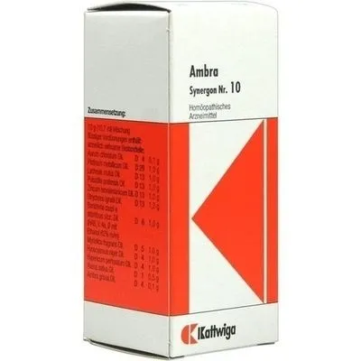 SYNERGON KOMPLEX 10 Ambra Tropfen 50 ml