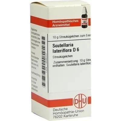 SCUTELLARIA LATERIFLORA D 6 Globuli 10 g