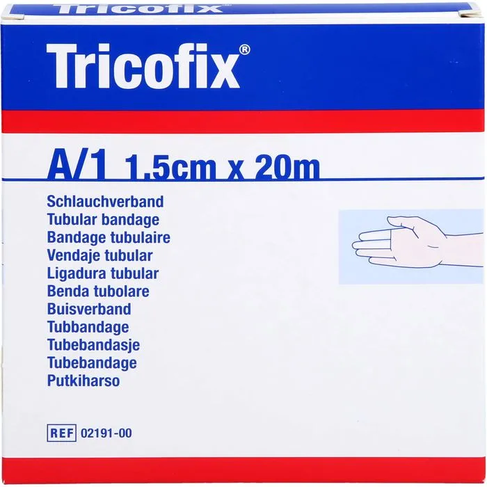 TRICOFIX Schlauchverband Gr.A 1,5 cmx20 m 1 St