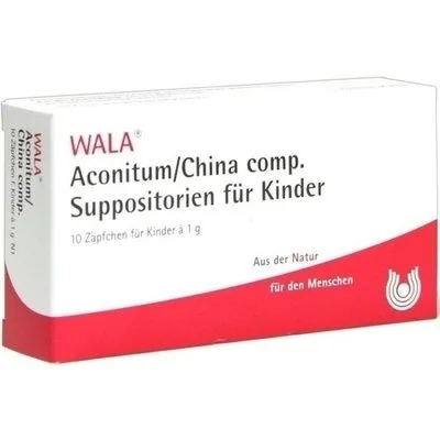 ACONITUM/CHINA comp.Kindersuppositorien 10X1 g