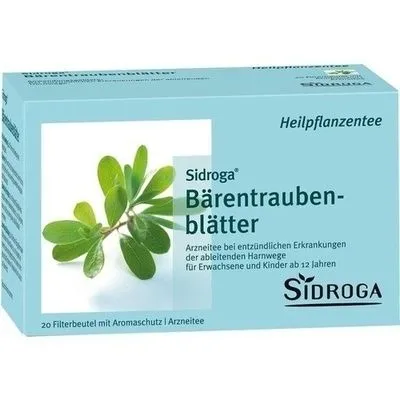SIDROGA Bärentraubenblättertee Filterbeutel 20X2.0 g