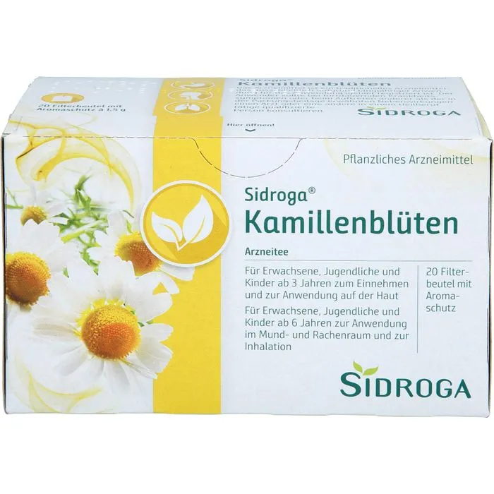 SIDROGA Kamillenblüten Tee Filterbeutel 30 g