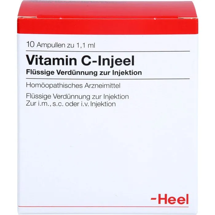 VITAMIN C INJEEL Ampullen 10 Stück