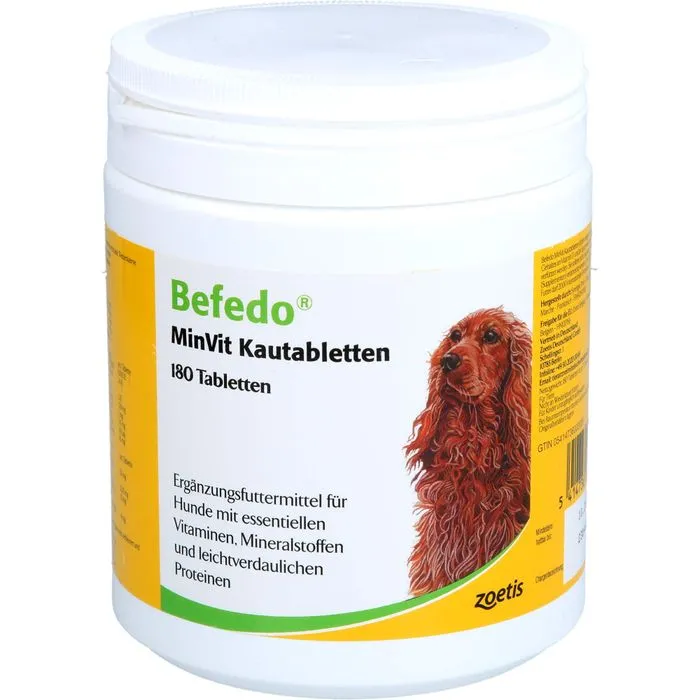 BEFEDO MinVit Kautabletten f.Hunde 180 St