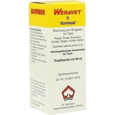 VOMISAL 5 Tropfen vet. 50 ml