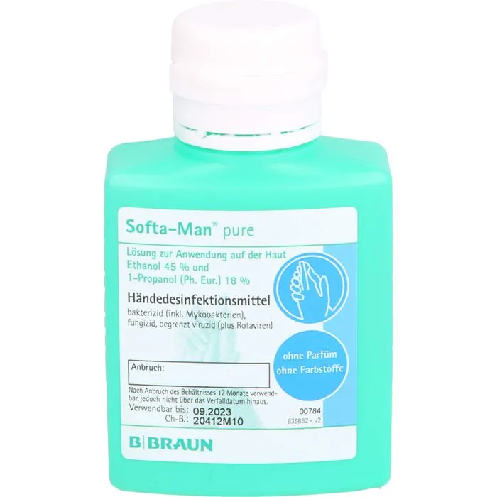 SOFTA-MAN pure Händedesinfektionsmittel 100 ml