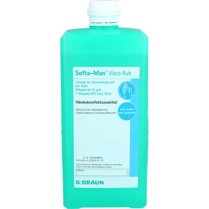 SOFTA-MAN ViscoRub Händedesinfektionsmittel 1000 ml