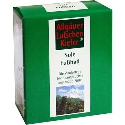 ALLGÄUER LATSCHENK. Sole Fußbad 10X10 g