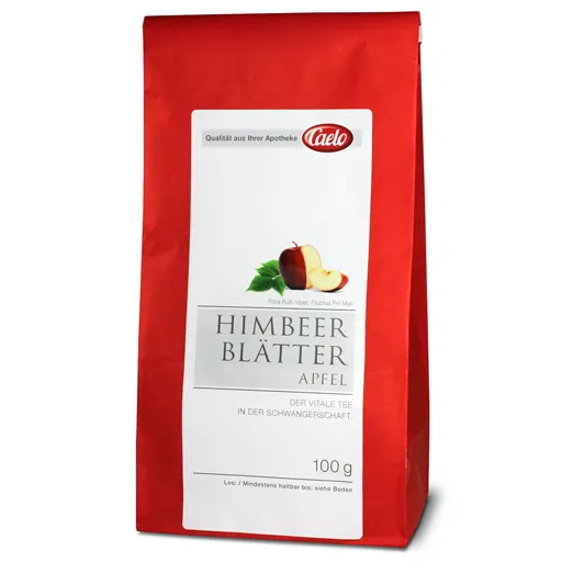 HIMBEERBLÄTTER APFEL Tee Caelo HV-Packung 100 g