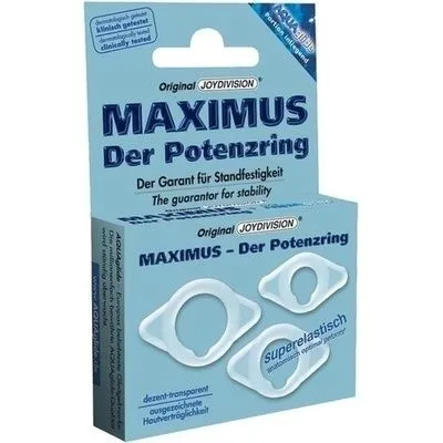 MAXIMUS der Potenzring XS/S/M 3 St