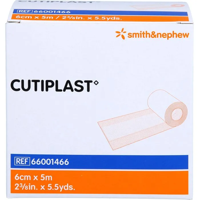 CUTIPLAST 6 cmx5 m Wundverband im Spender 1 P