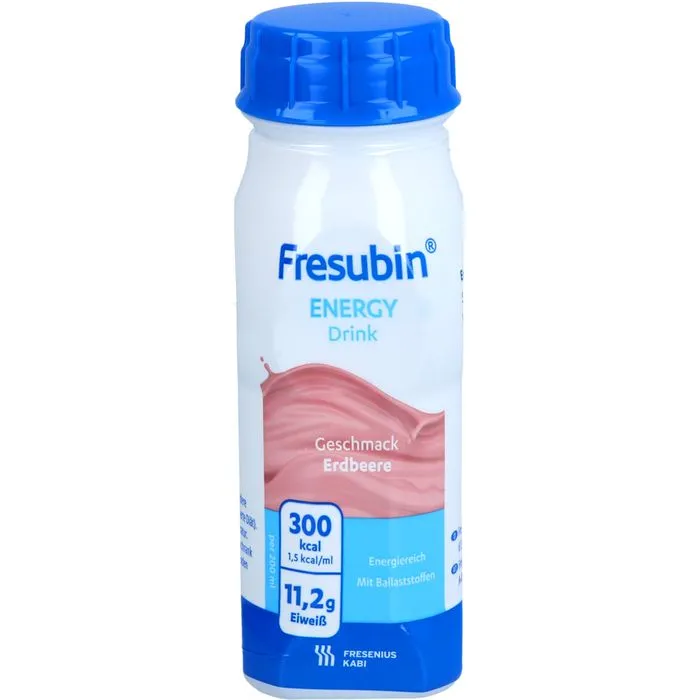 FRESUBIN ENERGY DRINK Erdbeere Trinkflasche 6X4X200 ml
