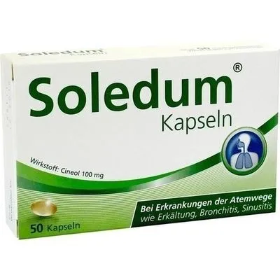 SOLEDUM 100 mg magensaftresistente Kapseln 50 St