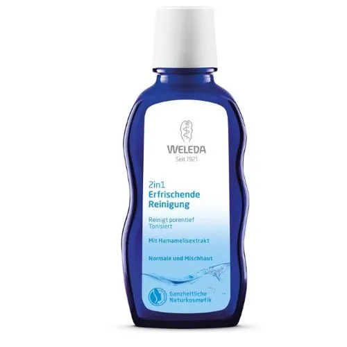 WELEDA 2in1 erfrischende Reinigung Milch 100 ml