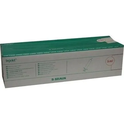 INJEKT Solo Spritze 5 ml Luer exzentrisch PVC-frei 100X5 ml