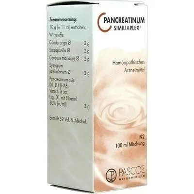 PANCREATINUM Similiaplex Tropfen 100 ml