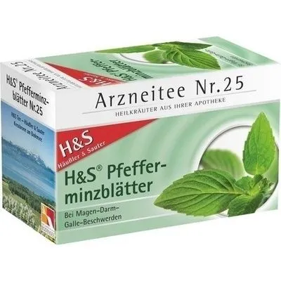 H&S Pfefferminztee Filterbeutel 20X1.5 g