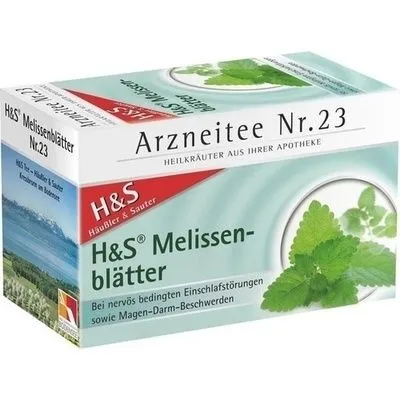 H&S Melissenblätter Filterbeutel 20X1.5 g