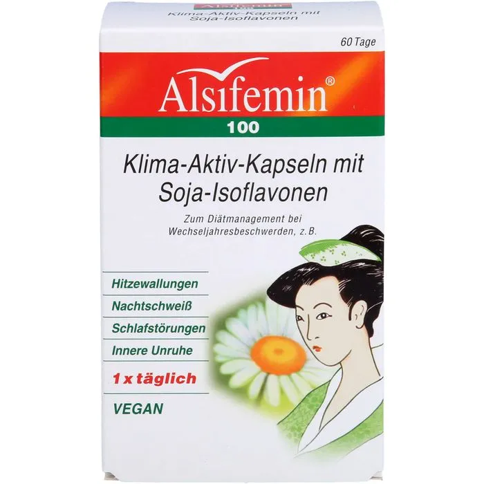 ALSIFEMIN 100 Klima-Aktiv m.Soja 1x1 Kapseln 60 Stück