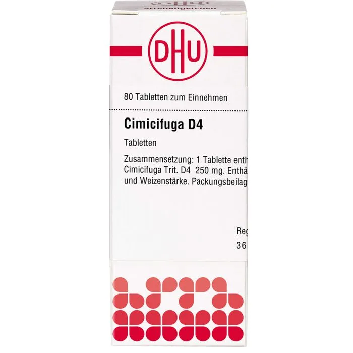 CIMICIFUGA D 4 Tabletten 80 St