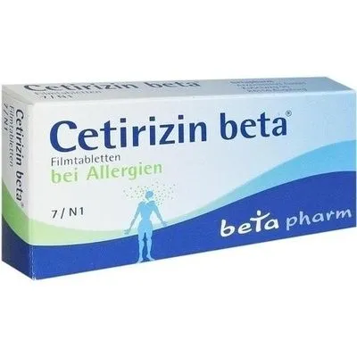 CETIRIZIN beta Filmtabletten 7 St