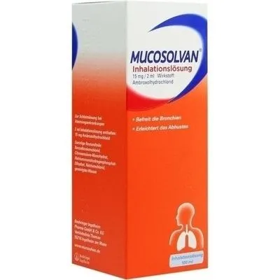 MUCOSOLVAN Inhalationslösung 15 mg Lsg.f.Vernebler 100 ml