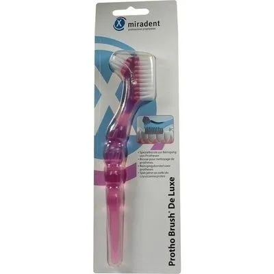MIRADENT Prothesenbürste Protho Brush pink trans. 1 St