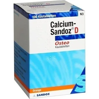 CALCIUM SANDOZ D Osteo 500 mg/400 I.E. Kautabl. 100 St