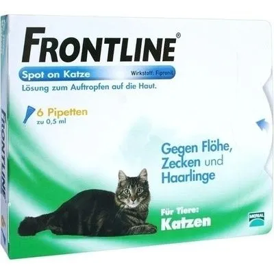 FRONTLINE Spot on K Lösung f.Katzen 6 St