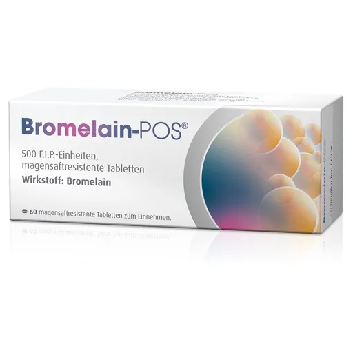 BROMELAIN POS magensaftresistente Tabletten 60 St